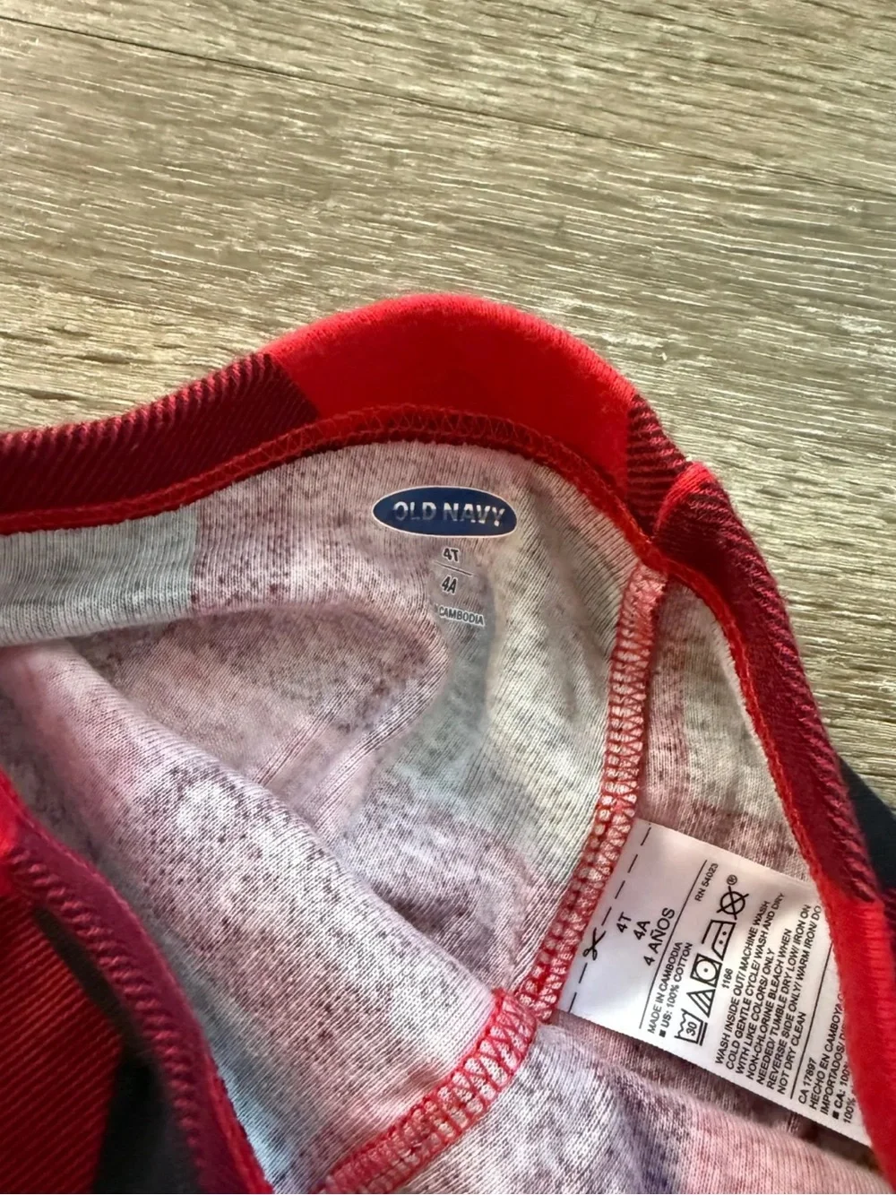 FINAL SALE Old Navy 100% Cotton PJ Pants 2-PACK Monster Stripe & Red Plaid